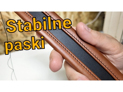 Jak szyć mocne i stabilne paski ze skóry.